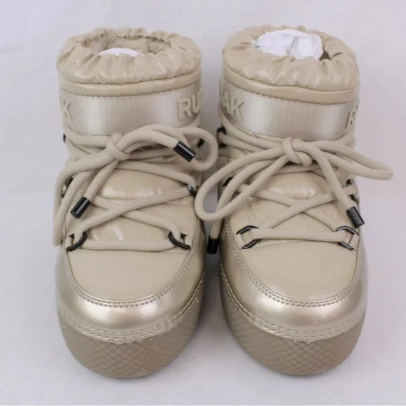 NIB [Rudsak] Mace Metallic Ivory Winter Puffy Moon Boots Women's EU 36/37 / US 6 - Picture 5 of 13